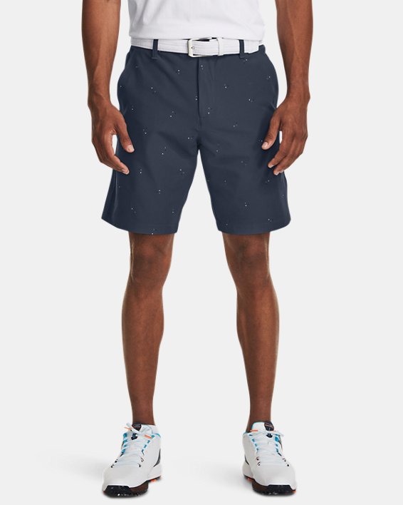 Men's UA Drive Printed Shorts in Gray image number 0